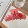 Sweet Ocean Animal Hair Clip Korean Style Geometry Shark Clip Hairpin Shell Hair Claw  Girls