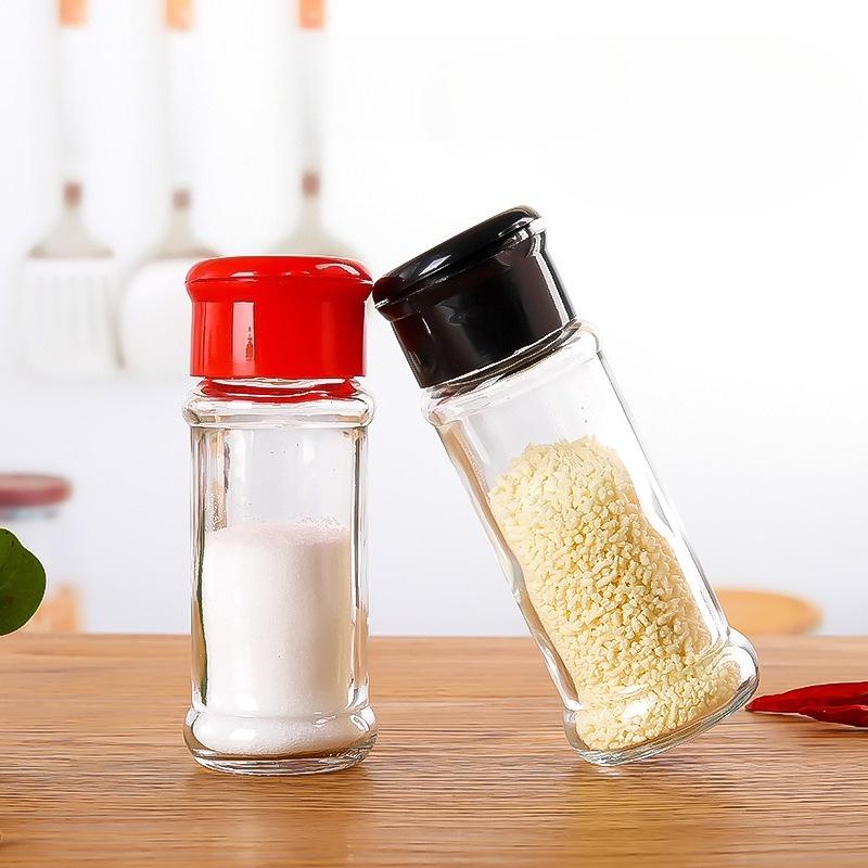 Słoiki na przyprawy 80ml/100ml Solniczki Pieprzniczki Słoik do przechowywania przypraw Pudełka na przyprawy Pojemnik dozownik przypraw kuchennych