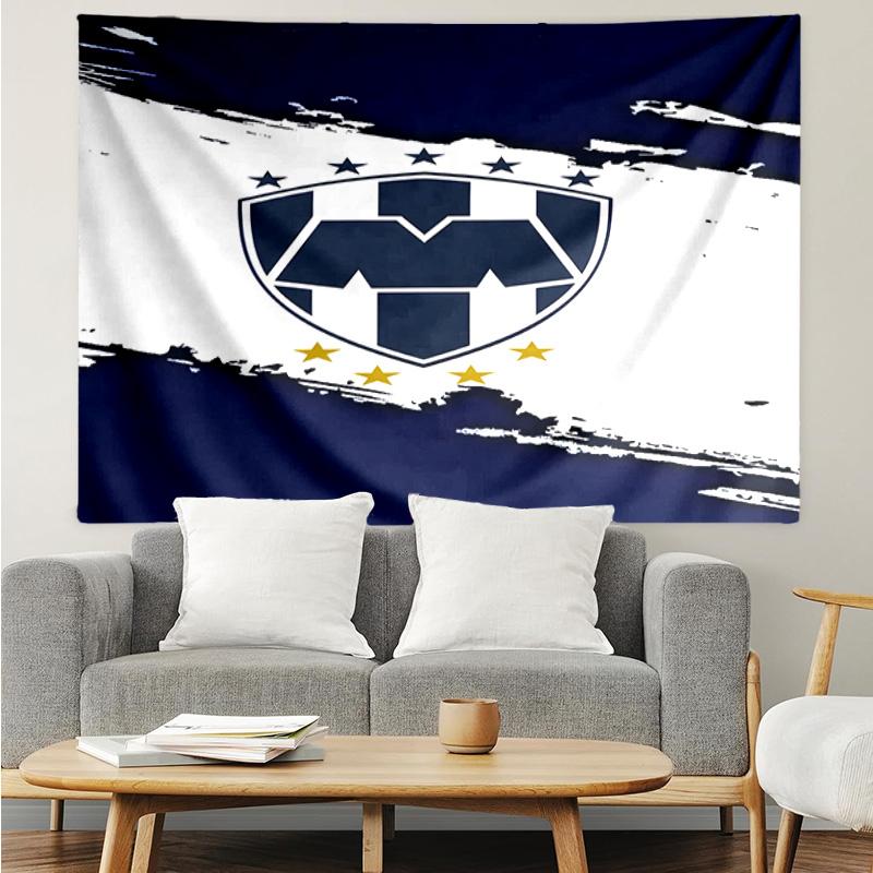 Football Club Emblem Tapestry Hanging for Bedroom,Livingroom, Playroom,Decor Art Room Wall Tapestry Holiday and Birthday Gifts