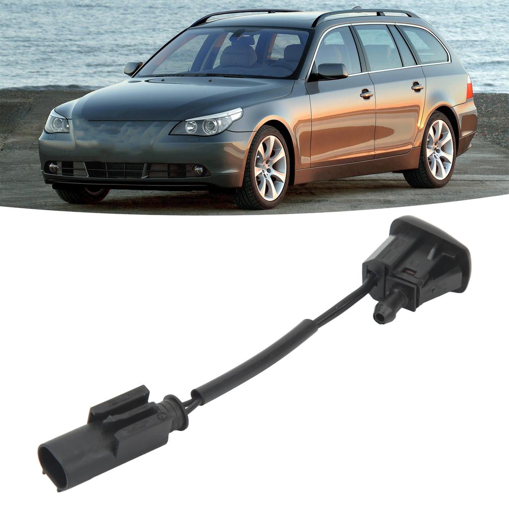 Scheibenwaschdüsenspritzdüse 61667046060 Ersatz für 5er E60 E61 2001‑2010