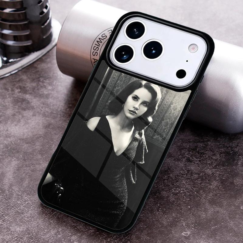 L-ana Del Rey Singer Phone Case for iPhone 17 16 15 Pro Max Air 14 13 12 11 Plus Shockproof Capa Cover