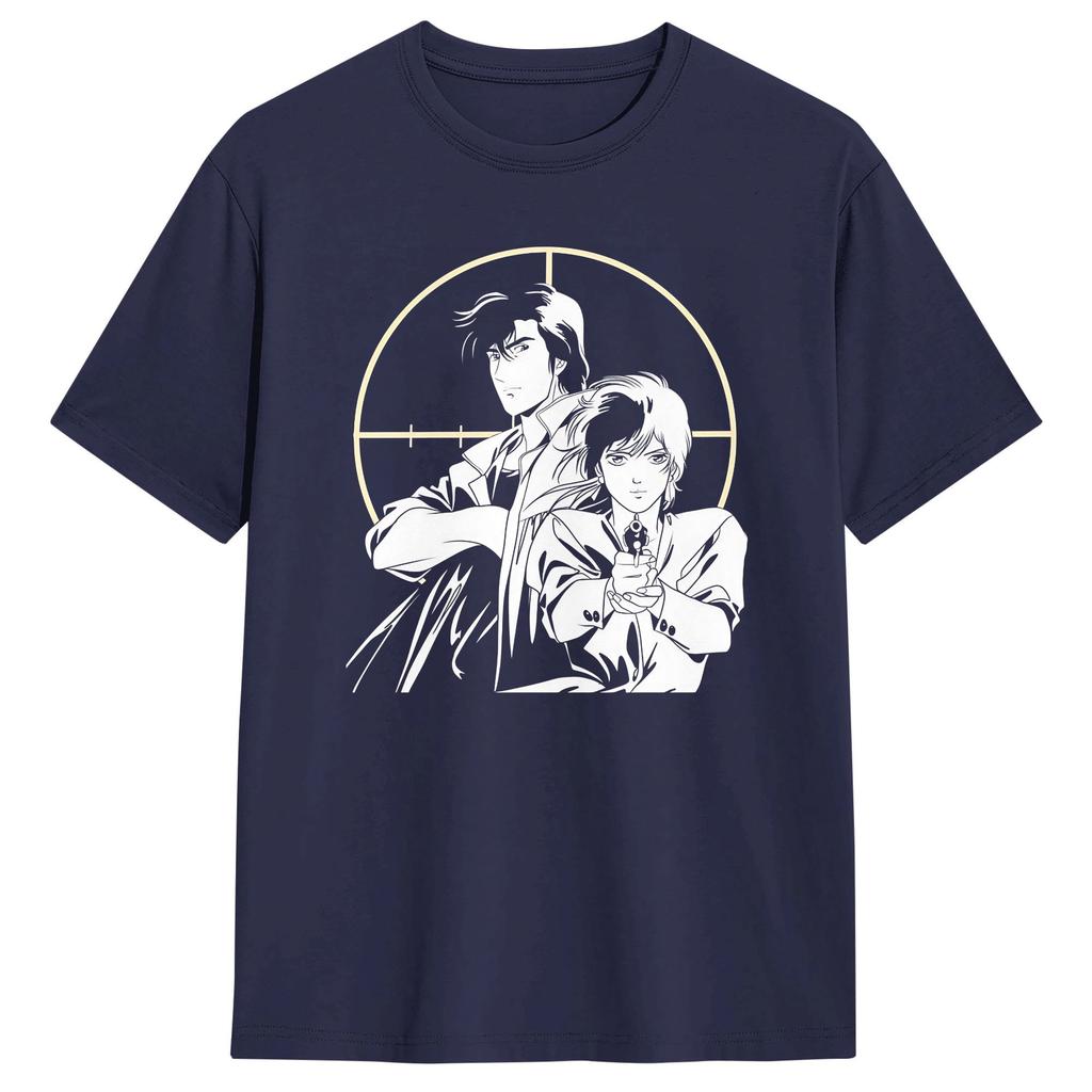 Nicky Larson Ryo Saeba T Shirt Summer Fashion Tshirts Cotton O Neck Plus Size 5xl Tees Short Sleeve Streetwear Tshirt