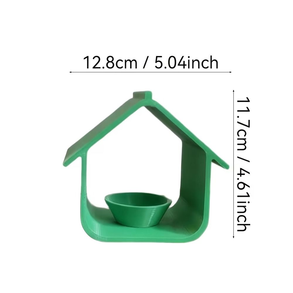 Plastic Hanging Bird Feeder Weatherproof Bird Feeding Station Bird Feeder House Terrace