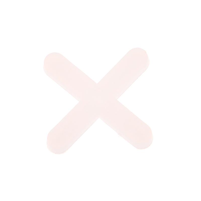 500Pcs 1/1.5/2/2.5/3/5Mm Ceramic Tiler Spacer Cross Plastic Tile Plumber Reuseable Leveling System Construction Tools