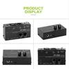 MA400 Headphone Preamplifier Microphone Preamplifier Audio 6.35mm & 3.5mm Headphone Outputarge Mixer for Speech / Live Streaming