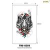 Fresh Style Waterproof Flower & Cartoon Tattoo Stickers for Arm