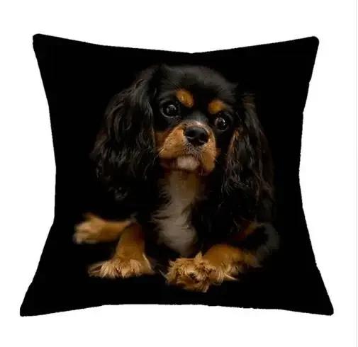 Cavalier King Charles Spaniel Bedrukte Serie Bank Creatieve Kussenhoes Eenvoudige Kussensloop Huisdecoratie Feest