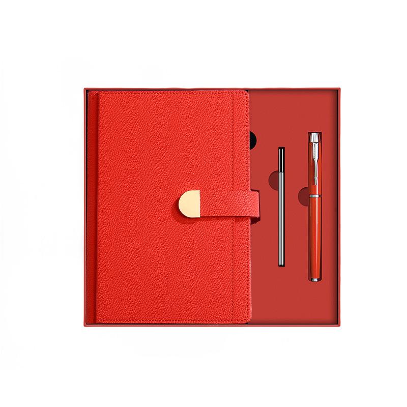 A5 High-Grade Notebook with Buckle, Customizable Logo, Multiple Card Slots, Business Meeting & Office Diary