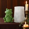 3D Frogs Silicone Molds Plasters Molds Cartoon Animal Candle Molds Ornament Epoxy Resin Molds Casting Molds