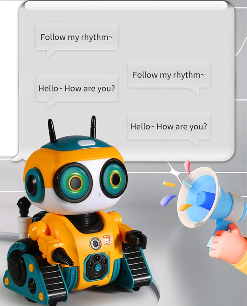 RC Roboter Intelligenter Roboter Spielzeug für und Perfekt für Weihnachten oder Geburtstage Spielzeug, Gestenerkennung, Kinder, Singt, Tanzt, Spricht, [Produkt]