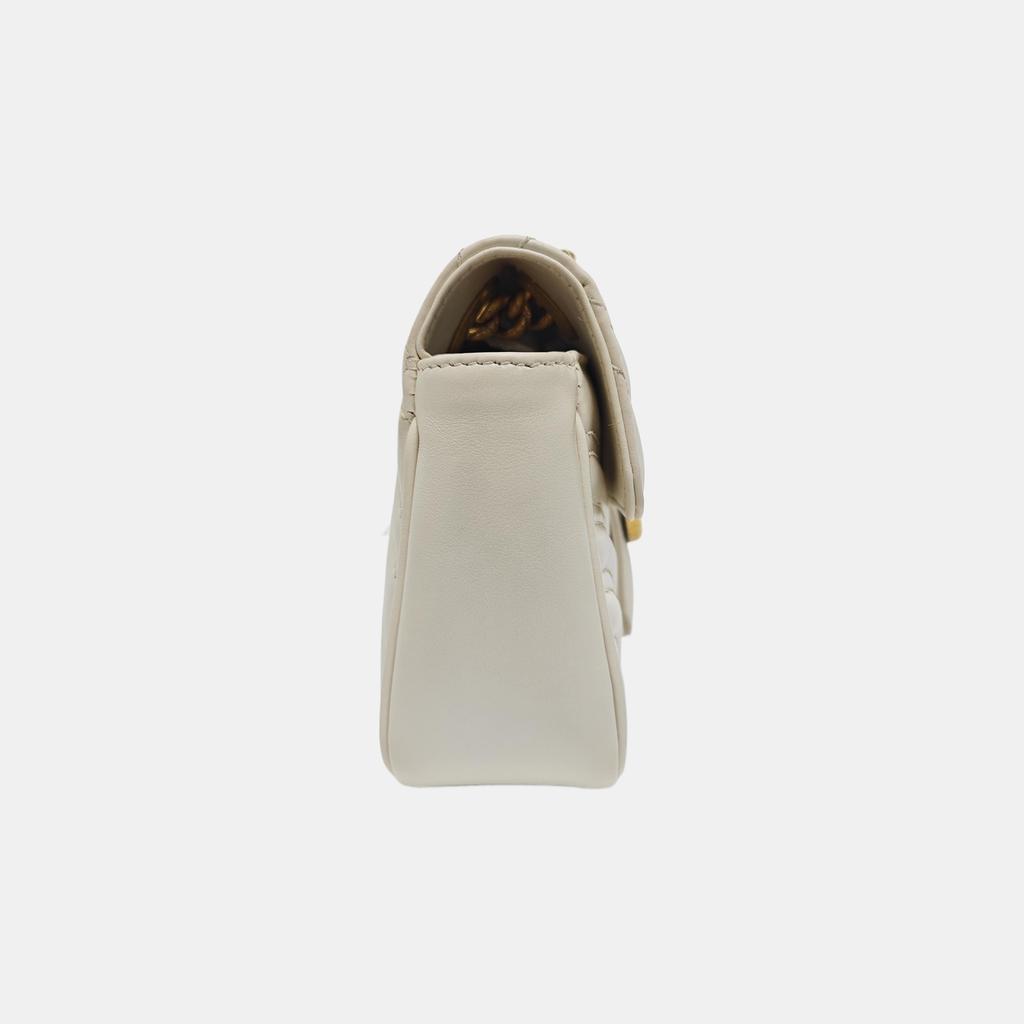 [Pre-Owned] Gucci GG Marmont Matelassé Mini Bag 'White' - Very Good #1NVV52K