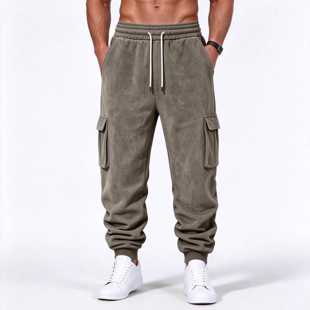 Men's Color -Like Cargo Jogger Pants