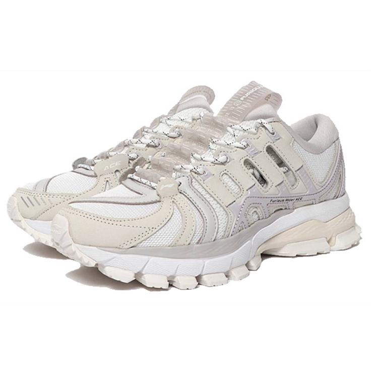Li Ning Furious Rider ACE Bequeme Dämpfung Rutschfest Abriebfest Niedrig geschnittene Laufschuhe Herren ARZP007-4