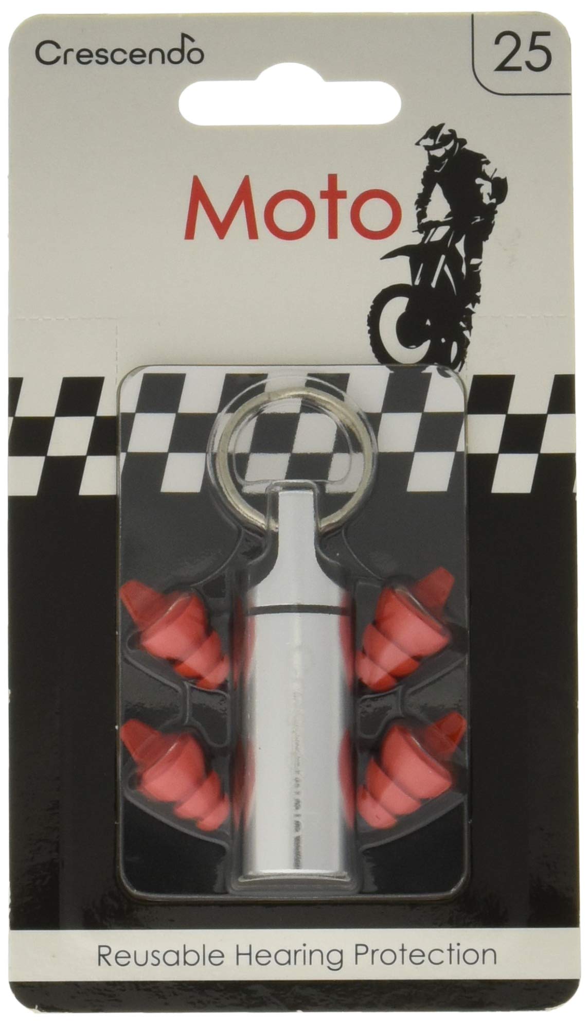 

CRESCENDO Ear Plugs for Watchers Ear Protectors Moto 25 Racers/Race