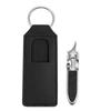 Portable Powder Steel Thin Nail Clippers Set with Anti-Splash Angled Flat Edge - New Model
