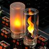 Portable Glass USB LED Light ABS Flame Type Car Atmosphere Light 5V USB LED Filament Bulb Holiday Lighting
