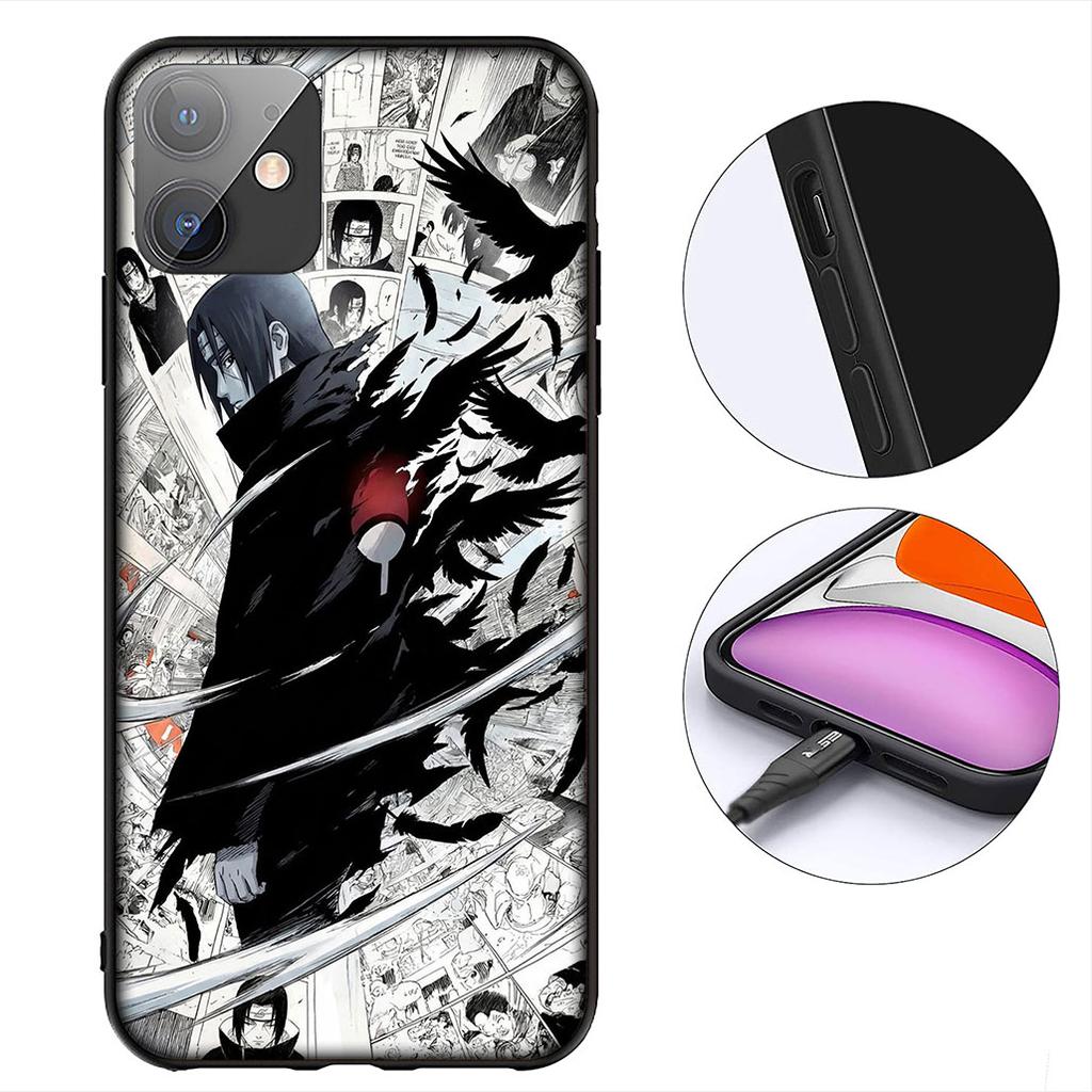 Akatsuki Narutos Madaras Itachi Uchiha Sasuke Case for Samsung Galaxy A04 j7 J5 J2 Prime J8 A01 A02 A03  A42 M06 M16 M56 M23 M17