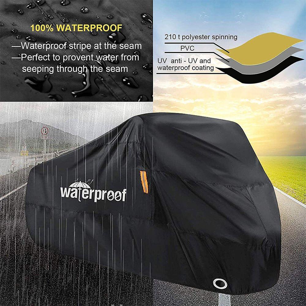 Outdoor Waterproof Anti-UV Heavy Duty for 1/2Bikes Mountain Bike Cover Bicycle Cover