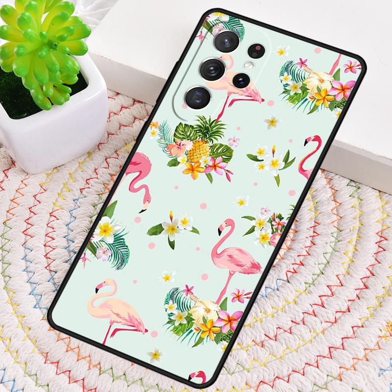 Animal Flamingo Phone Case for Samsung Galaxy note 10 pro S26 Ultra S23 S24 FE S25 S21 S22 PLUS shockproof Cove