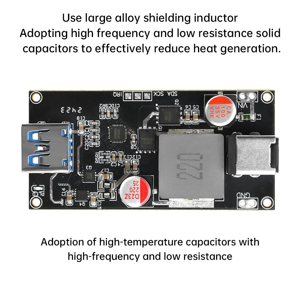 PD3.1 Charger High Power 140W All Protocol Desktop Intelligent Fast Charging Module Support Fast Charging Protection Module