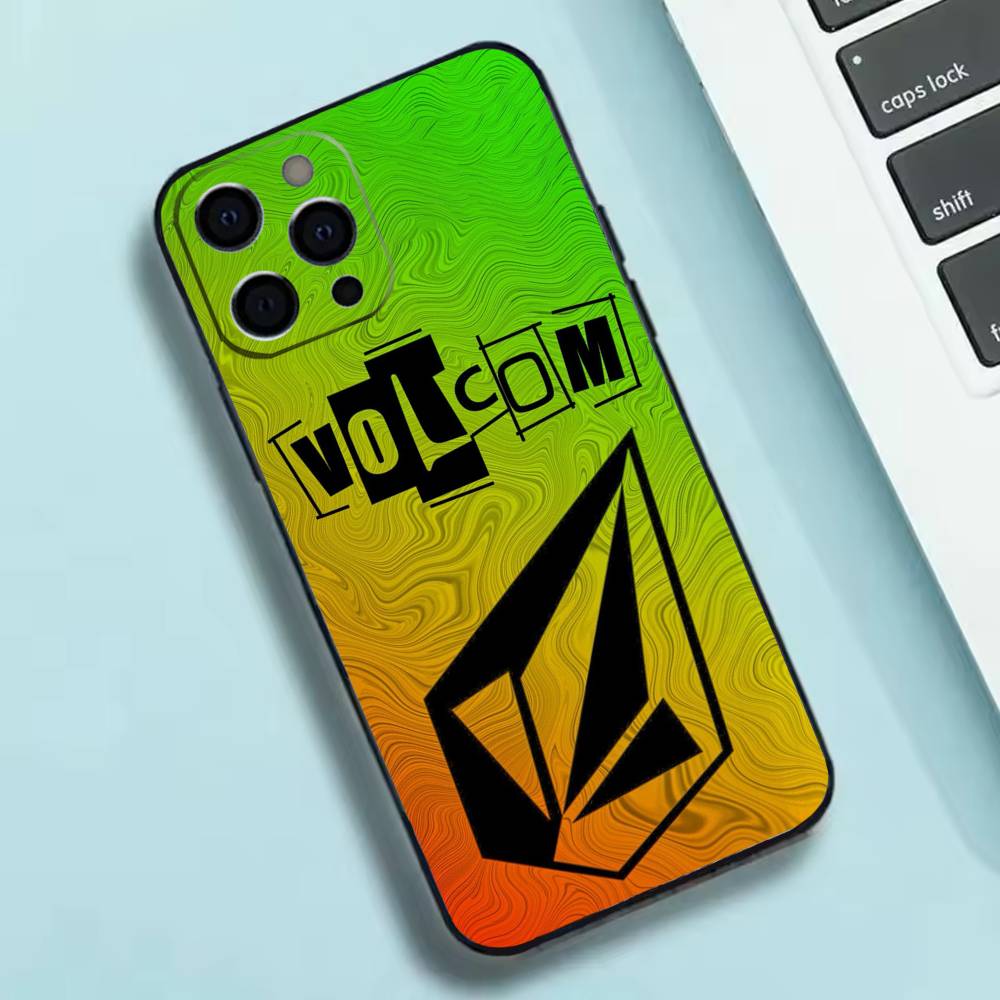 V-VOLCOM S-Style SportS  Phone Case Silicone Soft For IPhone 17 16 15 14 13 12 11 X XR Plus Pro Max Plus