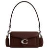 Tabby 20 Marke Logo Abnehmbarer Griff Poliertes Kieselsteinleder Handtasche Crossbody Umhängetasche Kleine Damenhandtaschen Ahorn CY201-LHMPL