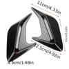Carbon Fiber Universal Car Shark Gills Fender Side Air Flow Outlet Vent Decoration Sticker Trim Cover Decal Car Styling