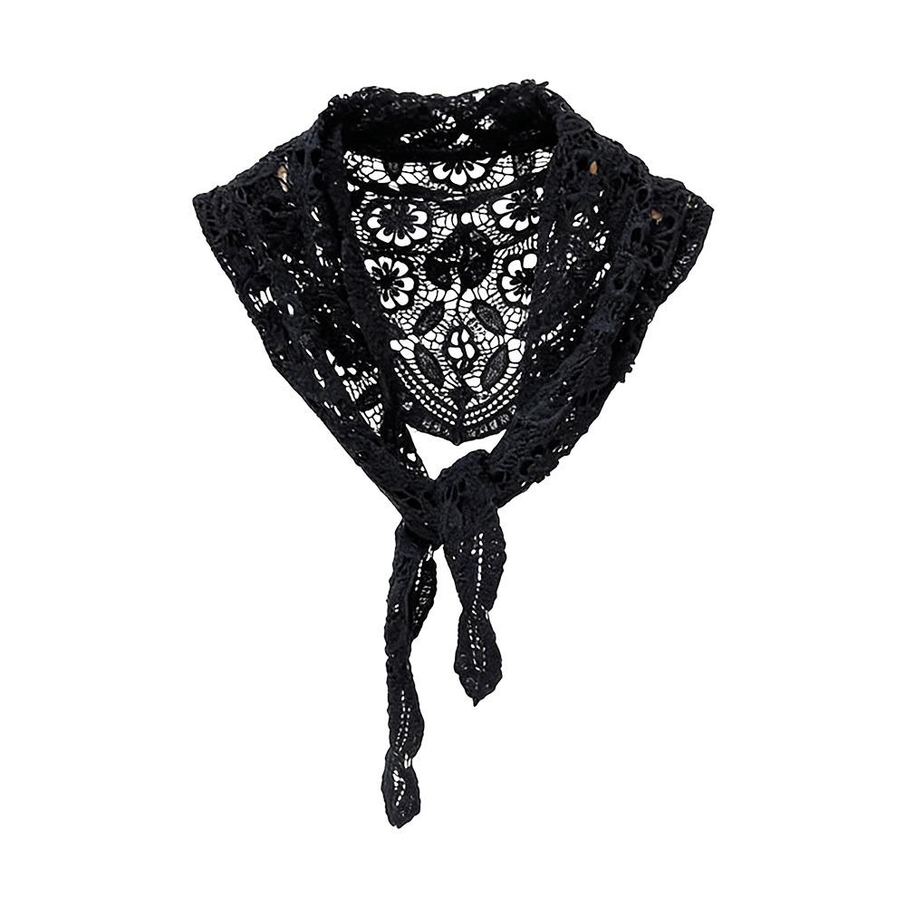 

Lightweight Triangle Scarf Breathable Beach Bandana Fashion Knitted Scarf Summer Spring