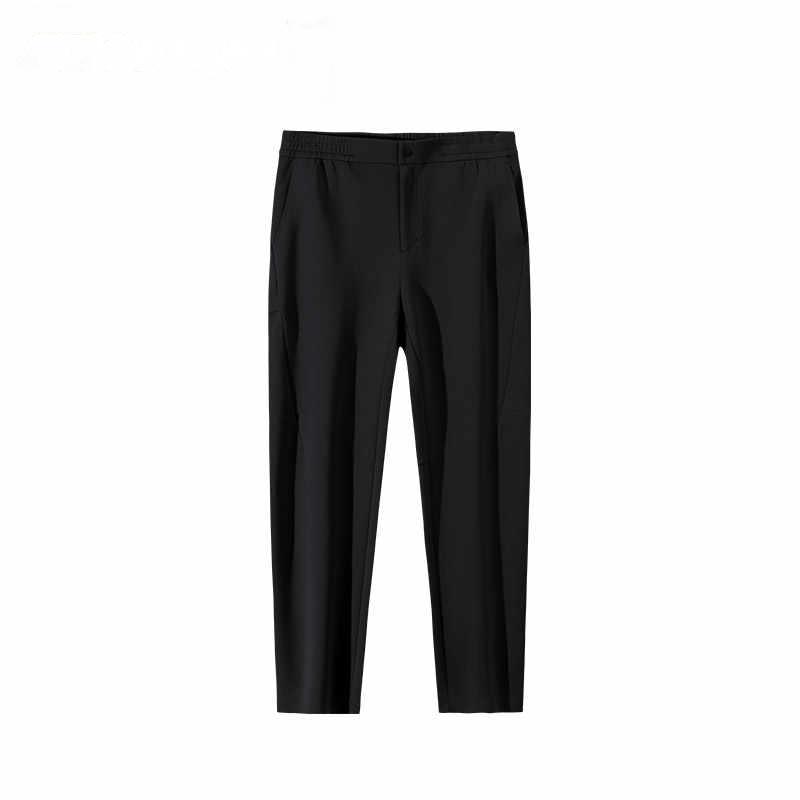 

Anta Champion All-Weather Series Solid Color Mid-Rise Comfortable Breathable Versatile Straight-Leg Knitted Sports Pants Men bottoms 152510306-2 M
