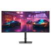 SANC C34uPro 34-inch WQHD 240Hz Curved Gaming Monitor CN Plug (adapter Included)
