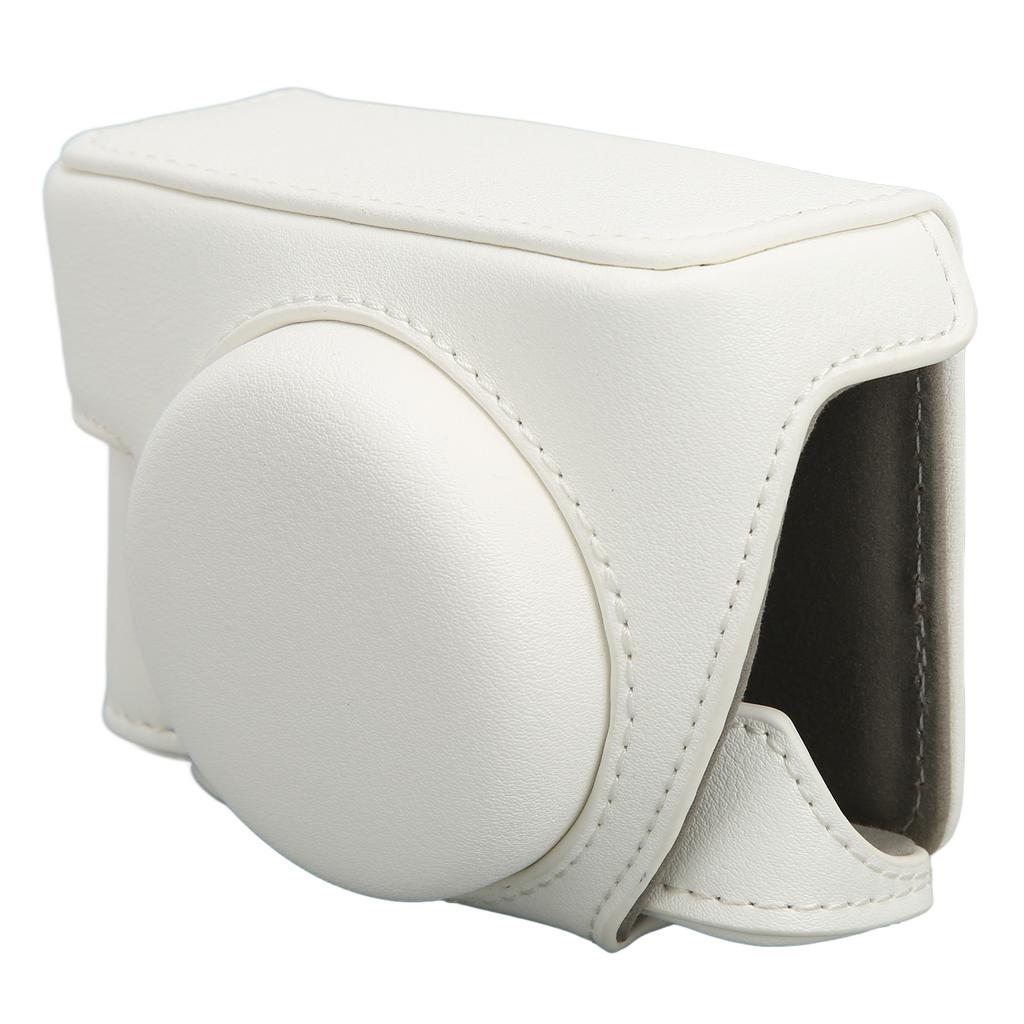 Camera Case Bag Anti Impact Curved Bottom Classic Simple Protective Camera Case for ZV1White