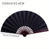 1PC 10 Inch Folding Fan Hand Silk Cloth DIY Chinese Folding Fan Wooden Bamboo Antiquity Fold Fans DIY Calligraphy Painting Decor