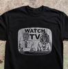 Watch Tv shirt, News They Live Horror Carpenter Movie Tee Obey Anti Establishment Sci-Fi Action Aliens Pod People Faded Inspired Tee