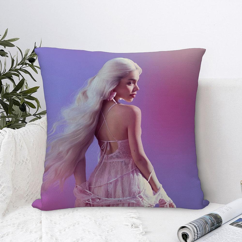 Singer K-Kenia Os Pink Aura Pillow Case Plush Fabric Soft Pillowcase Double Sided Print Sofa Cushion Cover Throw Pillow Cover