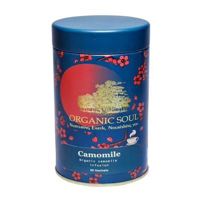 Organic Chamomile Tea (20 Pack, 2 G), Organic Camomile, Organic Soul