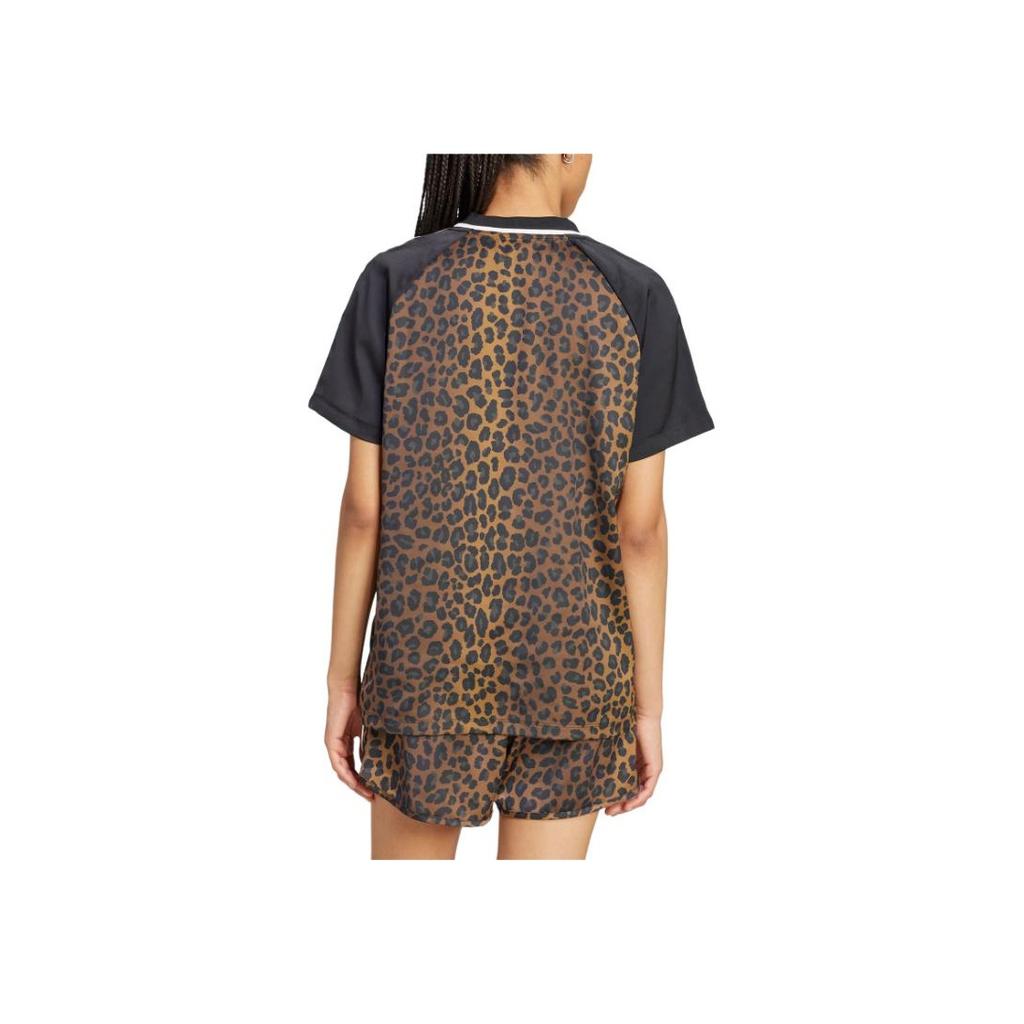 adidas Classica Comoda Maglietta Sportiva a Maniche Corte da Donna Top Rock-Bronze KA2671