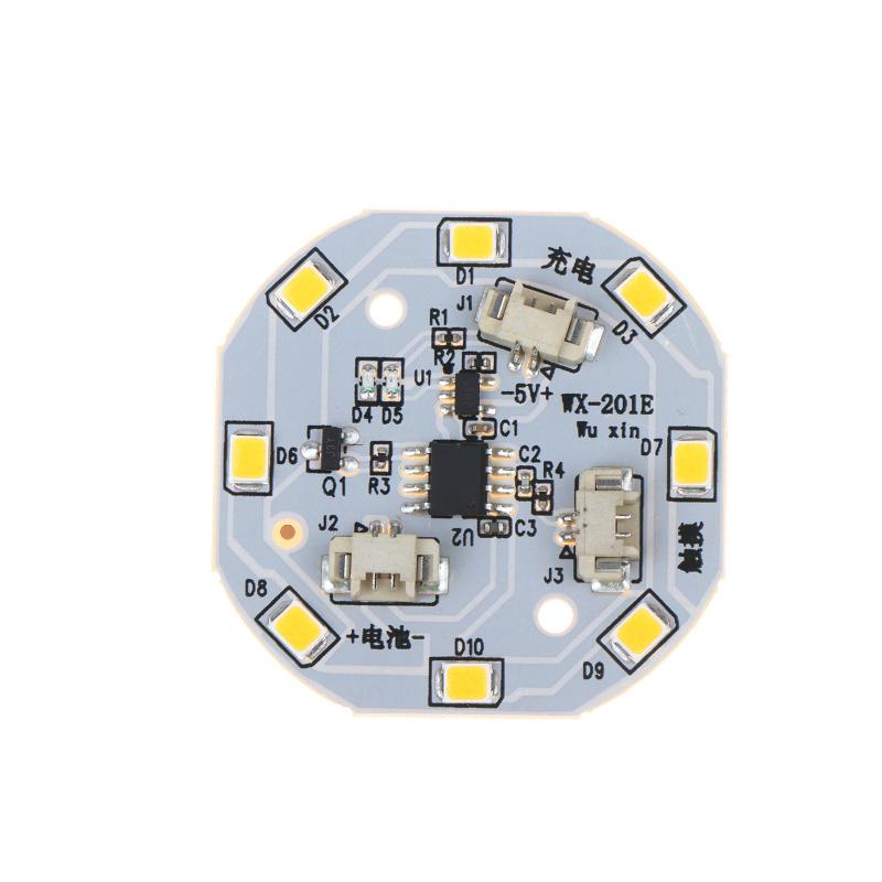 5V Single Color Touch Stepless Dimming Night Light Type-C /Dc Charging Control Board Led Desk Lamp Panel Induction Switch