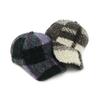 LDSLYJR Winter Polyester Print Casquette Warm Baseball Cap Adjustable Outdoor Snapback Hats for Men and Women 113