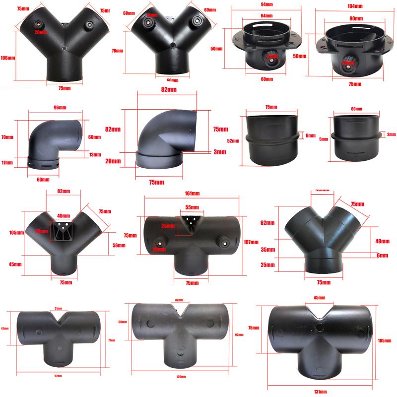 Air Vent Duct Ducting T L Y Branch Elbow Pipe Exhaust Connector Valve Joiner For Webasto Eberspaecher Diesel Parking Heater