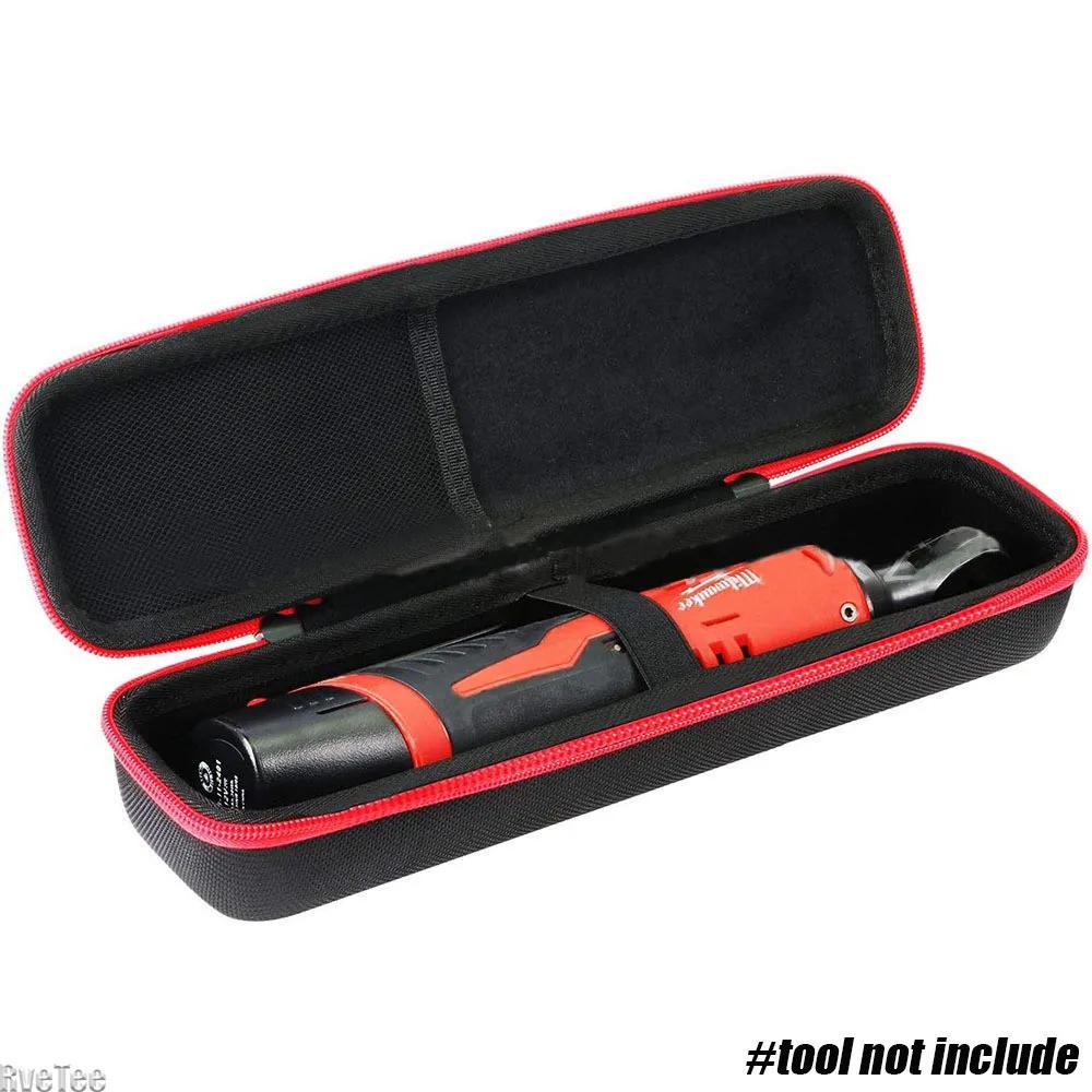 Hard Case For 2457-20 M12 Cordless 3/8" Sub-Compact 35 Ft-Lbs 250 RPM Ratchet - Travel Protective Bag