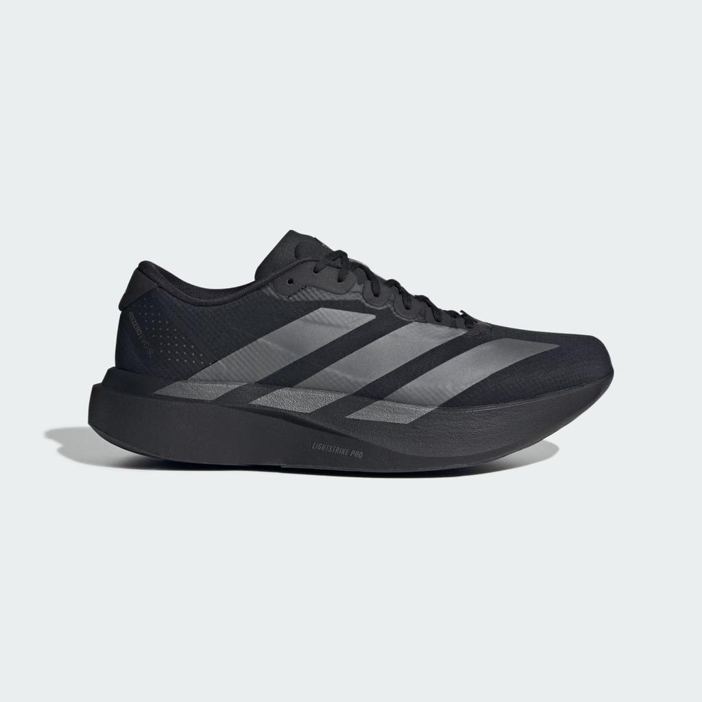 adidas Adizero EVO SL WOVEN KI6901 Men's Performance Sports Shoes Core Black / Iron Metallic / Carbon