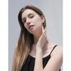 Boucles d'oreilles créoles à clip pour femmes, Boucles d'oreilles à clip en or 14 carats pour femmes, Grandes créoles tendance pour oreilles non percées, Légères