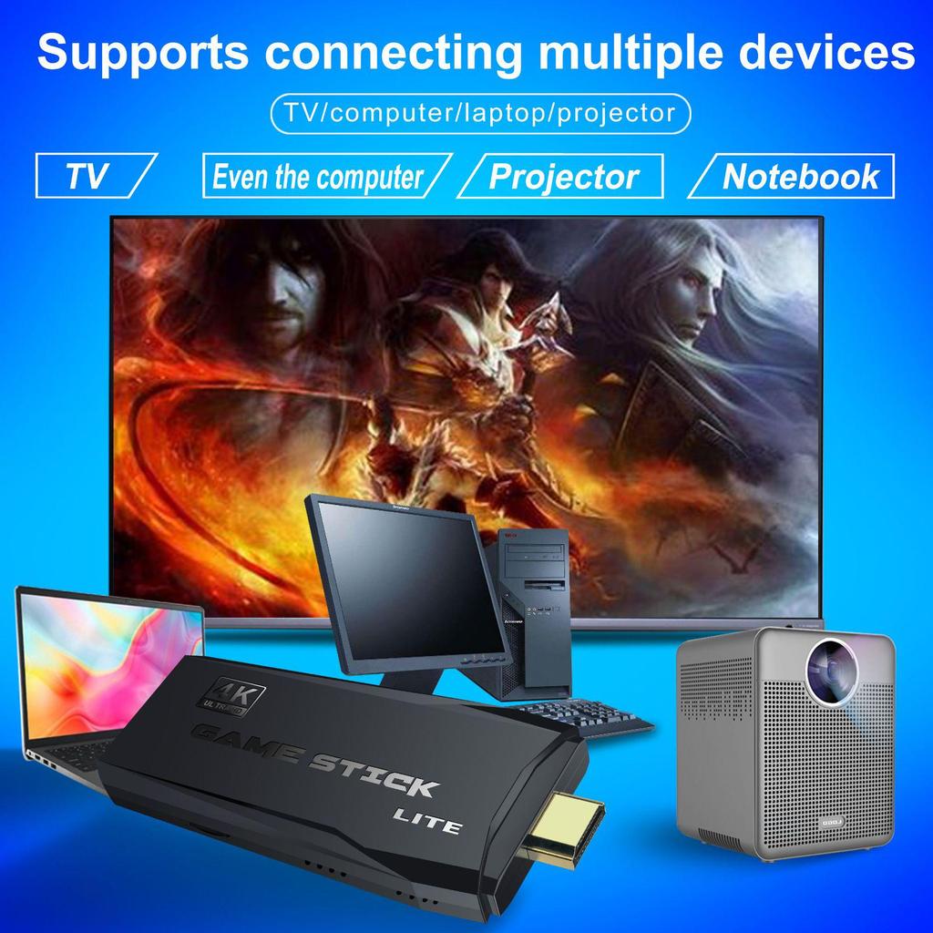 M8 4K HD Wireless Game Console & Controller Set