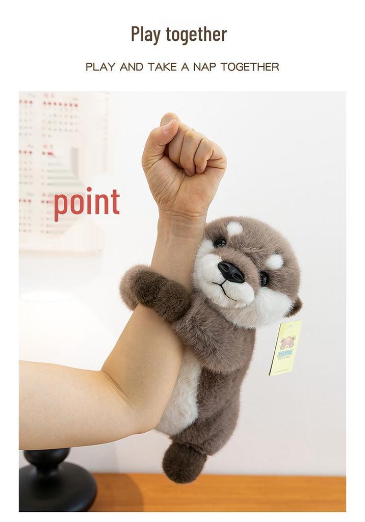 Adorable Otter Plush Toy Pendant – Cute Marmot Figurine Ornament Gift