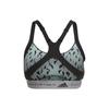 Adidas Stella McCartney X  Training Bedruckter Sport-BH mit mittlerem Halt Damenunterwäsche Mintgrün Schwarz HB6069