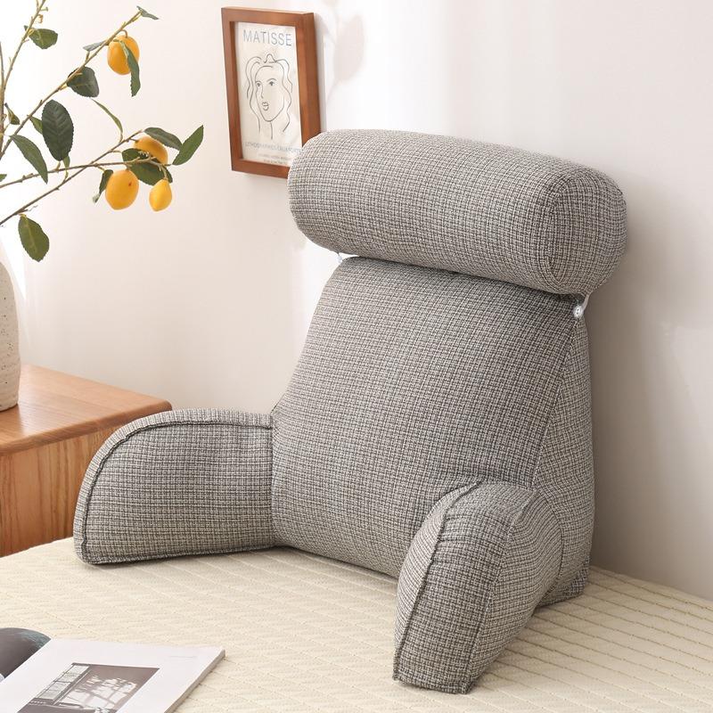 Neues Ganzjahres-Lesekissen fürs Büro, Sofa, Nachttisch, Rückenkissen zur Linderung von Schmerzen im Bett, Kissen für die Rückenlehne und den Lendenwirbelstuhl 75x40x40cm