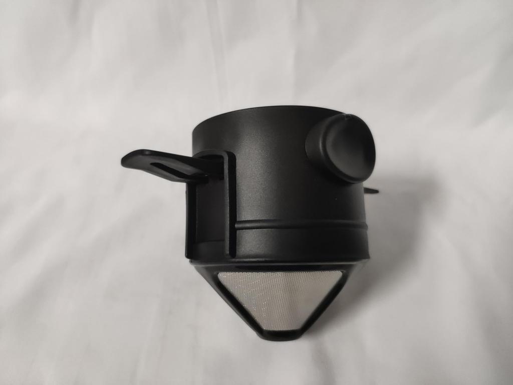 Stainless Steel Coffee Filter, Hanging Ear Drip, Double Layer Foldable Mesh Sieve with Funnel, Free Filter Paper, for Home and Travel Use