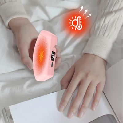 Magnetic Hand Warmers Split Hand Heater USB Small Electric Heating Gadgets Digital Display For Women Men Kids Cold Weather