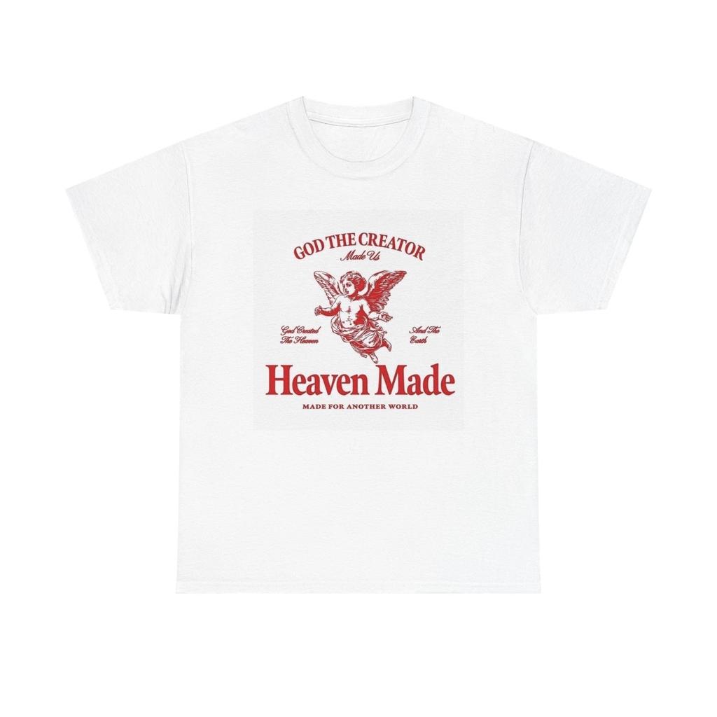 Men's and Women's T-shirts Heaven Made Graphic