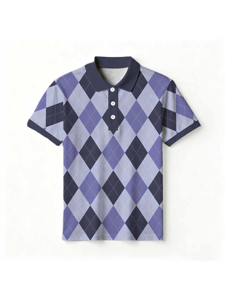 Printed Design – Not Textured Summer Men's Casual Breathable Short-Sleeve T-Shirt, Men's Clothing BM14 Men's Short Sleeve - Casual Summer Golf and